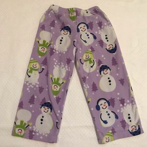 3T Fleece Pajama Pants